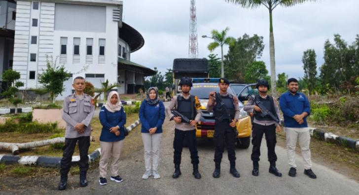 Masa Tenang, Pendistribusian Logistik Pilkada di Kecamatan Pelalawan Berjalan Lancar