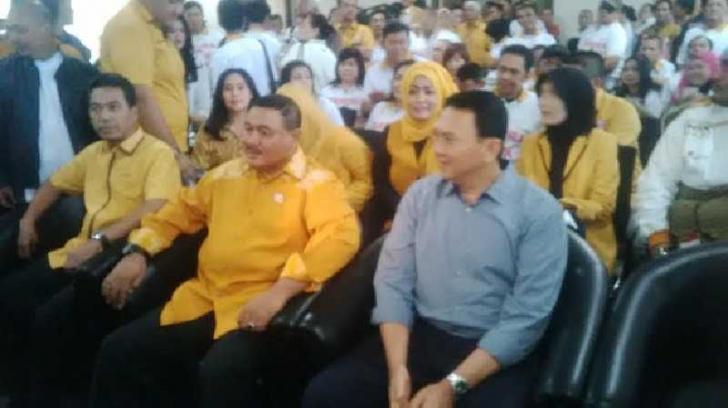 Datang ke Hanura, Ahok 'Diteriaki' Ratusan Kader