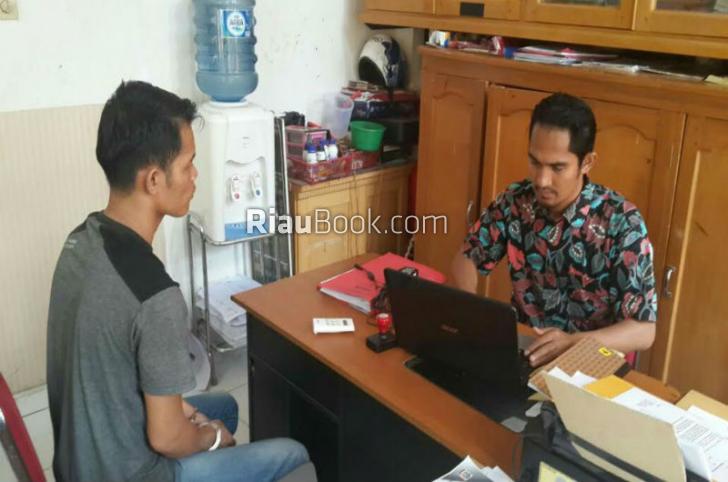 Usai Diperiksa Penyidik, Pelaku Penipuan Lahan di Siak Resmi Tersangka