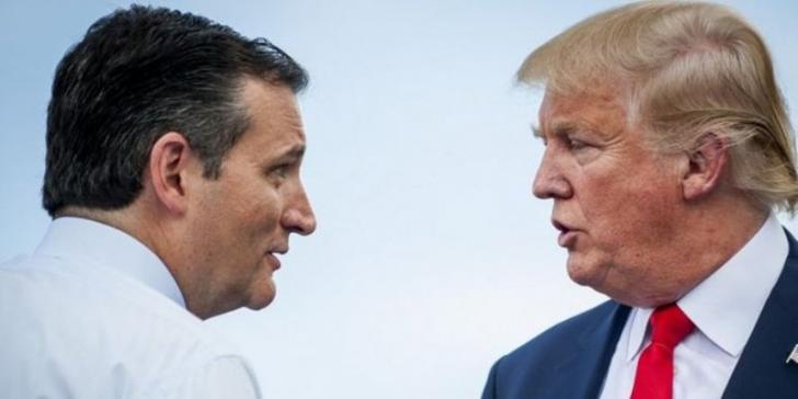Pilpres AS Makin Brutal, Trump dan Cruz Saling Menghina Istri