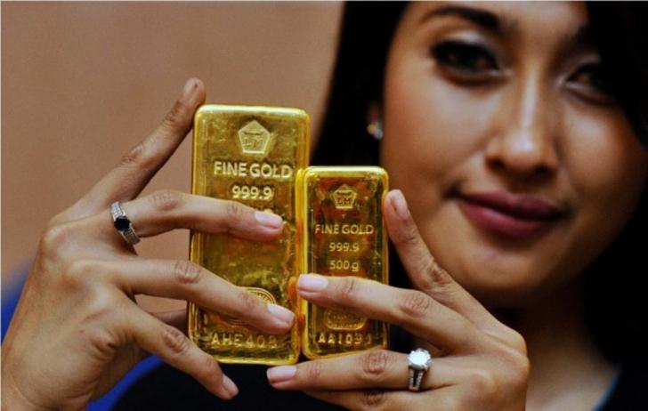 Emas Antam Kian Kemilau ke Rp572.000/Gram
