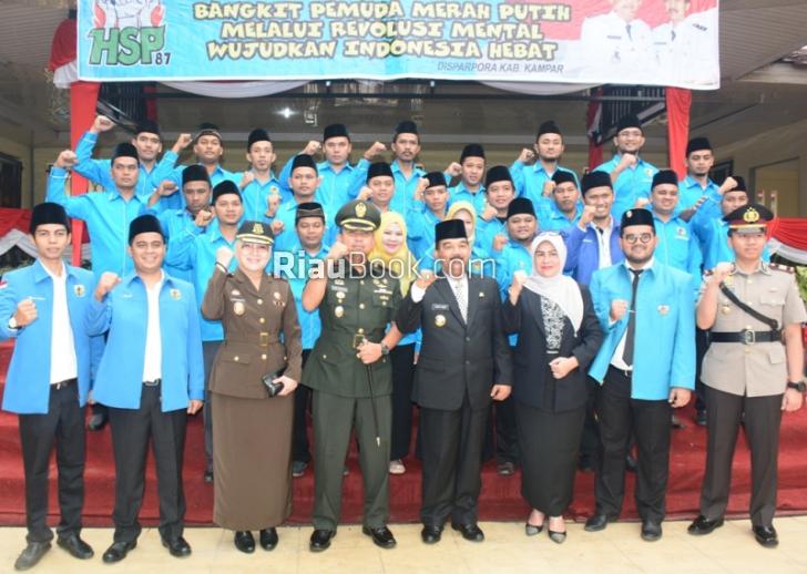 Jefry Noer: Pemuda Jangan Sombong, Jangan juga Angkuh, majukan Kampar
