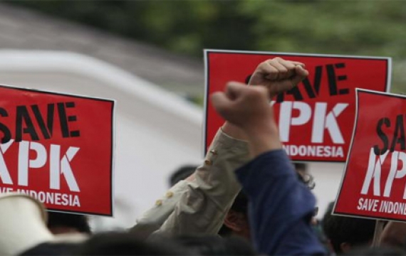 Ada Gerhana di Teras KPK