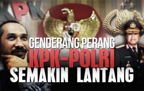 Cicak Makan Buaya? Polri Tangkap KPK 