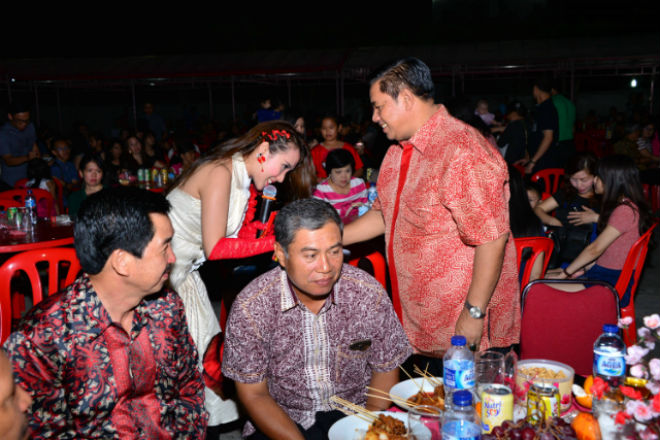 Ahmadsyah Haroffie Hadiri Perayaan Imlek di Sungai Selari