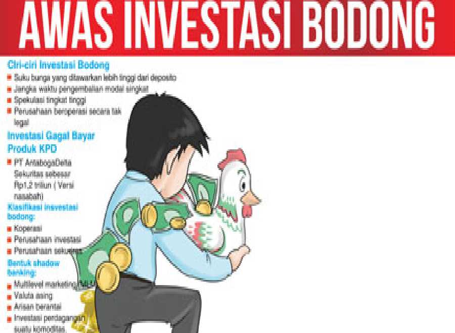 Awas Investasi Bodong, OJK: Iming-iming Pendapatan Besar dengan Cara Instan