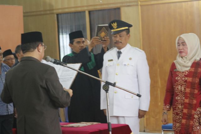 Balik Kampung, RM. Sudinoto Siap Melanjutkan Program-program Camat Tembilahan Terdahulu