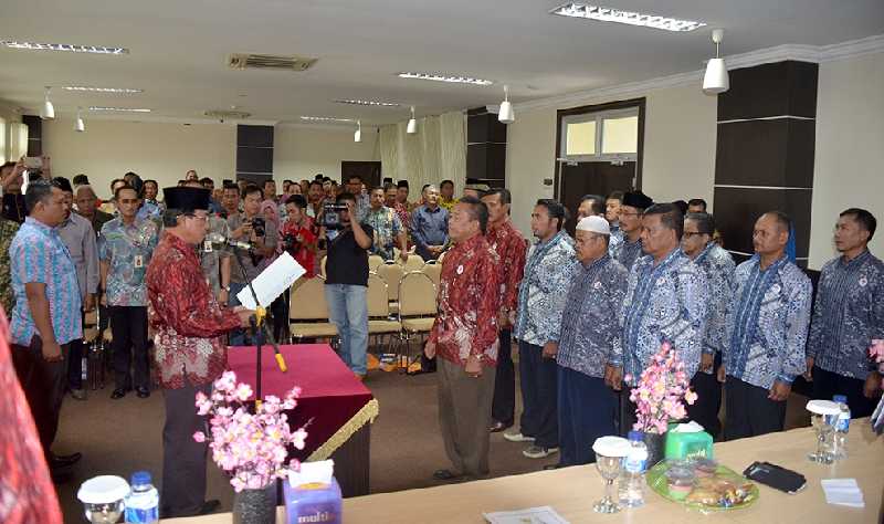 Baru Dikukuhkan, FPK Inhil Langsung Dapat 'PR' dari Bupati, Ini Diantaranya