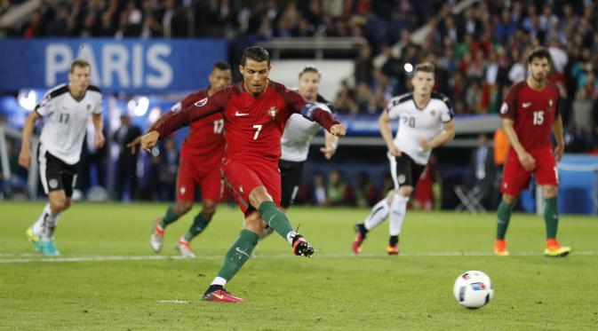 Bermain Imbang Saat Menjamu Austria, Ronaldo Dirundung Sial