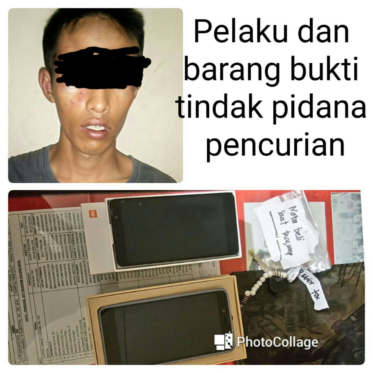 Berpura-pura Beli dan Malah Membawa Barang Lari, Berujung ke Kantor Polres Inhil
