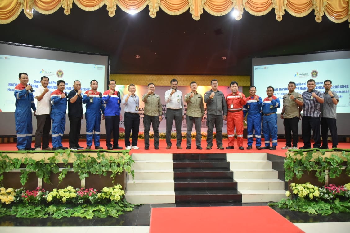 BNPT beri kesadaran keamanan bagi pekerja dan mitra Pertamina Dumai
