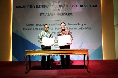 BPJS Kesehatan Sinergi dengan PT ASABRI dalam Penanggungan Jaminan Kecelakaan Kerja dan Penyakit Akibat Kerja