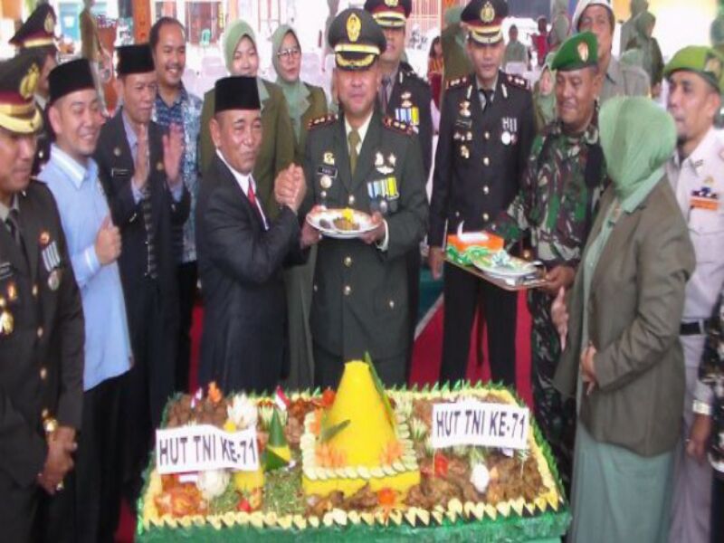 HUT TNI Ke 71 di Pelalawan, Peralatan Tempur Menjadi Tontonan Masyarakat