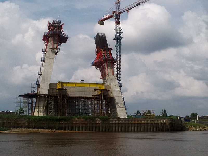 Butuh Rp108 Miliar Rampungkan Jembatan Siak IV Pekanbaru yang Terbengkalai