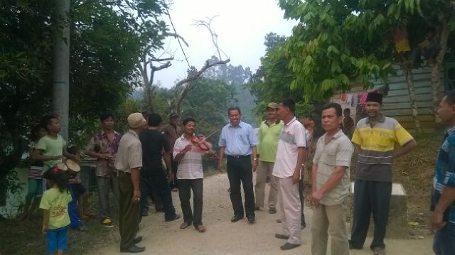 Calon Bupati Kuansing ini Setiap Hari Keliling Desa cari Dukungan