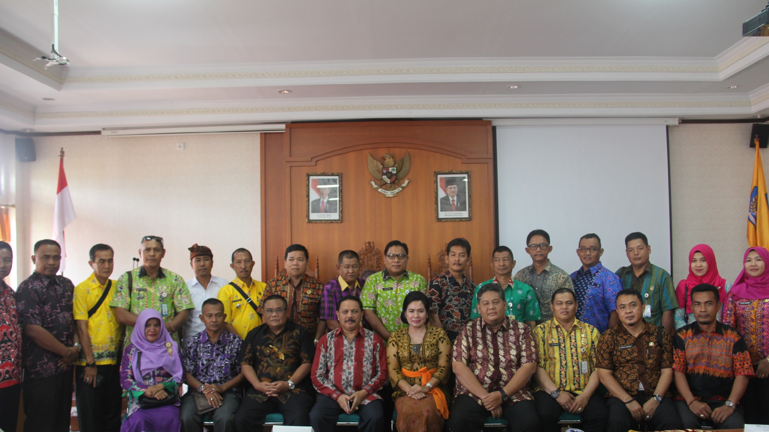 Camat se-Inhil Kunjungi Kecamatan yang Banyak Perolehan Penghargaan