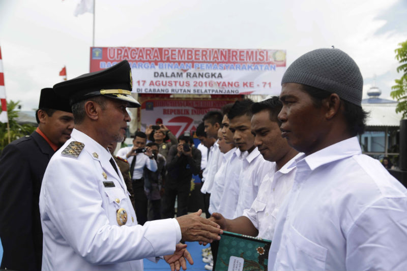 Dapat Remsi, Tiga Narapidana di Rutan Selatpanjang Bebas