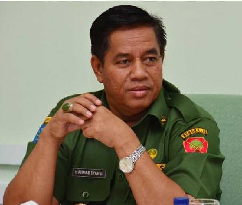 Di Akhir Jabatan, 'Ongah' Ahmadsyah Sempatkan Lantik Dua Pj Kades di Bengkalis