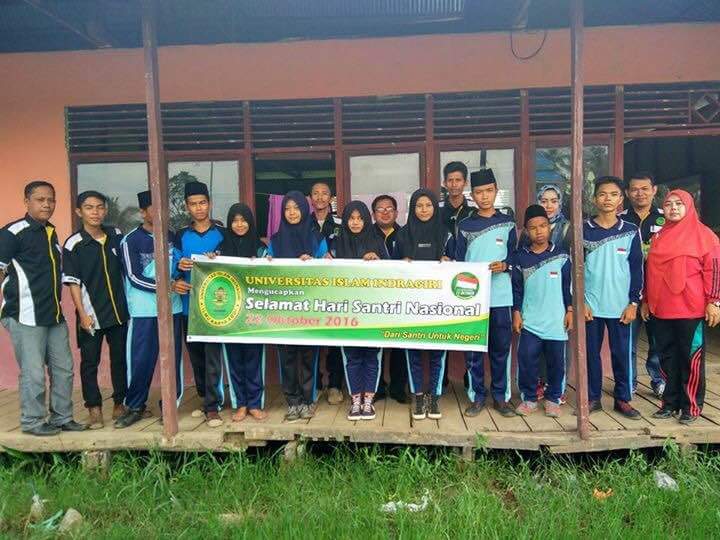 Di  Hari Santri Nasional, LPPH Unisi Anjangsana Madrasah di Inhil