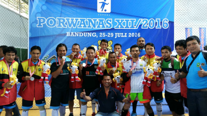 Dilanda Cedera, Tim Futsal U 27 Riau Raih Perak