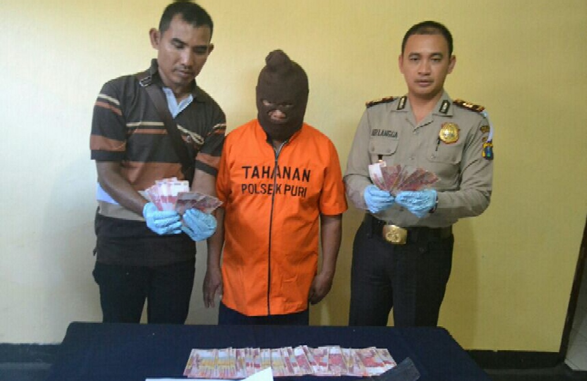 Edarkan Uang Palsu saat Lebaran Idul Fitri, Seorang Kakek Ditangkap Polisi