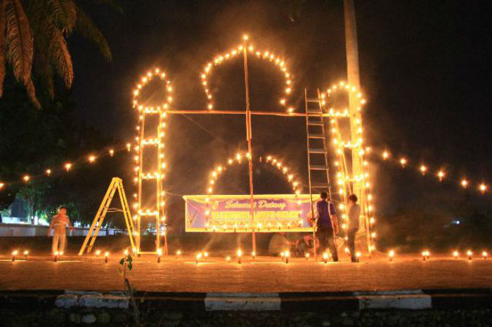 Festival Lampu Colok di Dumai jadi Agenda Tahunan