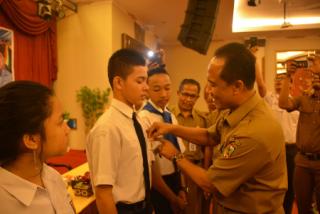 Gitu Dong. 220 Siswa Pekanbaru Ikut Kader PMR