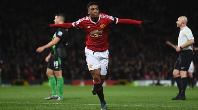 Gol Cantik Anthony Martial Menuai Pujian