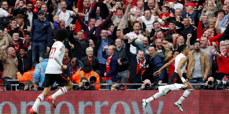 Gol Penentu Dicetak oleh Jesse Lingard pada Babak Tambahan