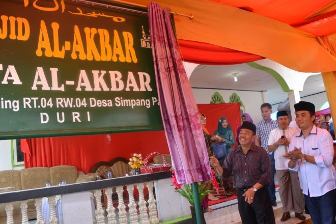 Herliyan Ajak Warga Makmurkan Masjid