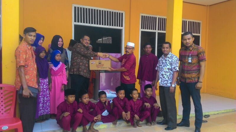 Ini Rangkaian HUT Emas Bank Riau Kepri, Giliran Panti Asuhan di Bengkalis