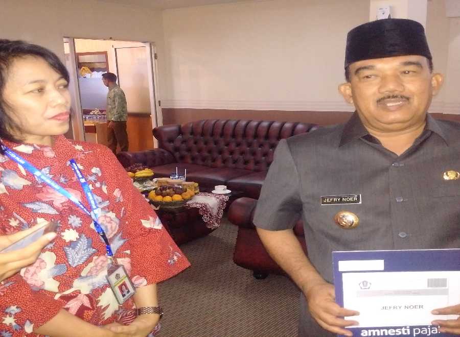 Jefry Noer Protes Kantor Pajak Bangkinang di Pekanbaru, Katanya Aneh
