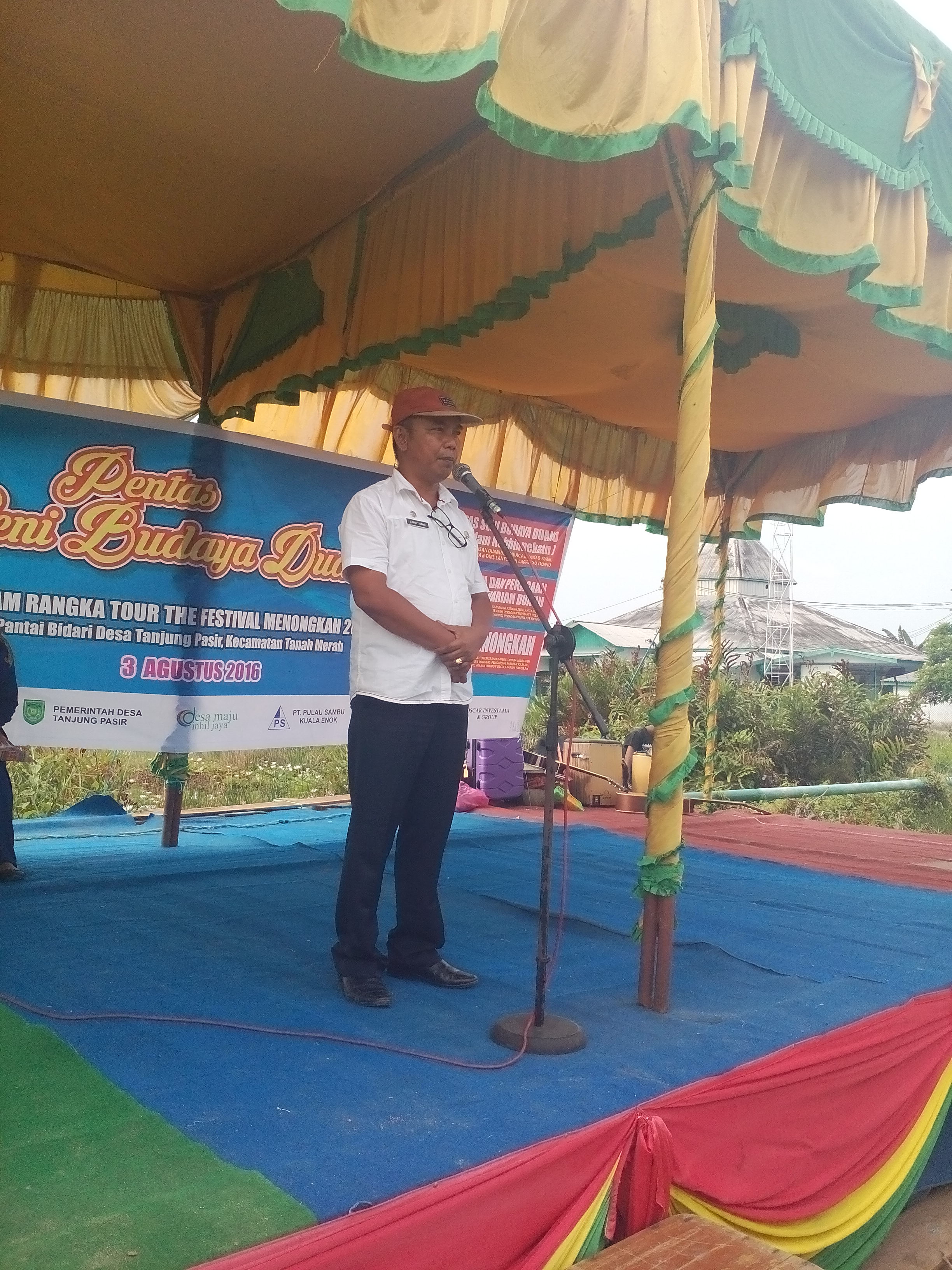 Jelang Festival Menongkah, Disporabudpar Laksanakan Pentas Seni Budaya Duanu di Inhil