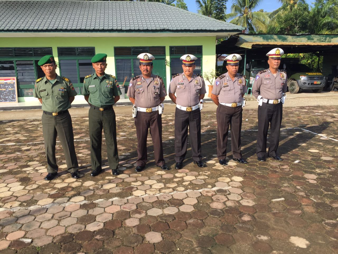 Jelang Operasi Zebra Siak-2016 Sat Lantas Inhil Lakukan Sosialisasi di Kodim 0314/Inhil