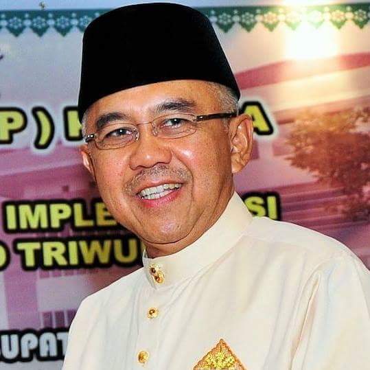 Jenguk Herman Abdullah, Gubri Doakan Cepat Sembuh