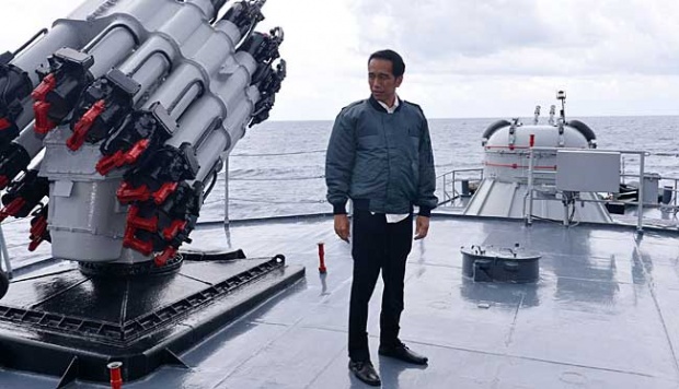 Jokowi Serukan Perketat Penjagaan Laut Natuna