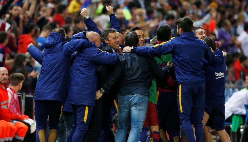 Kalahkan Sevilla, Barcelona Pertahankan Trofi Copa del Rey