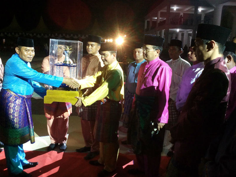 Kecamatan Kubu Babusallam Juara Umum MTQ Rohil ke-XIII