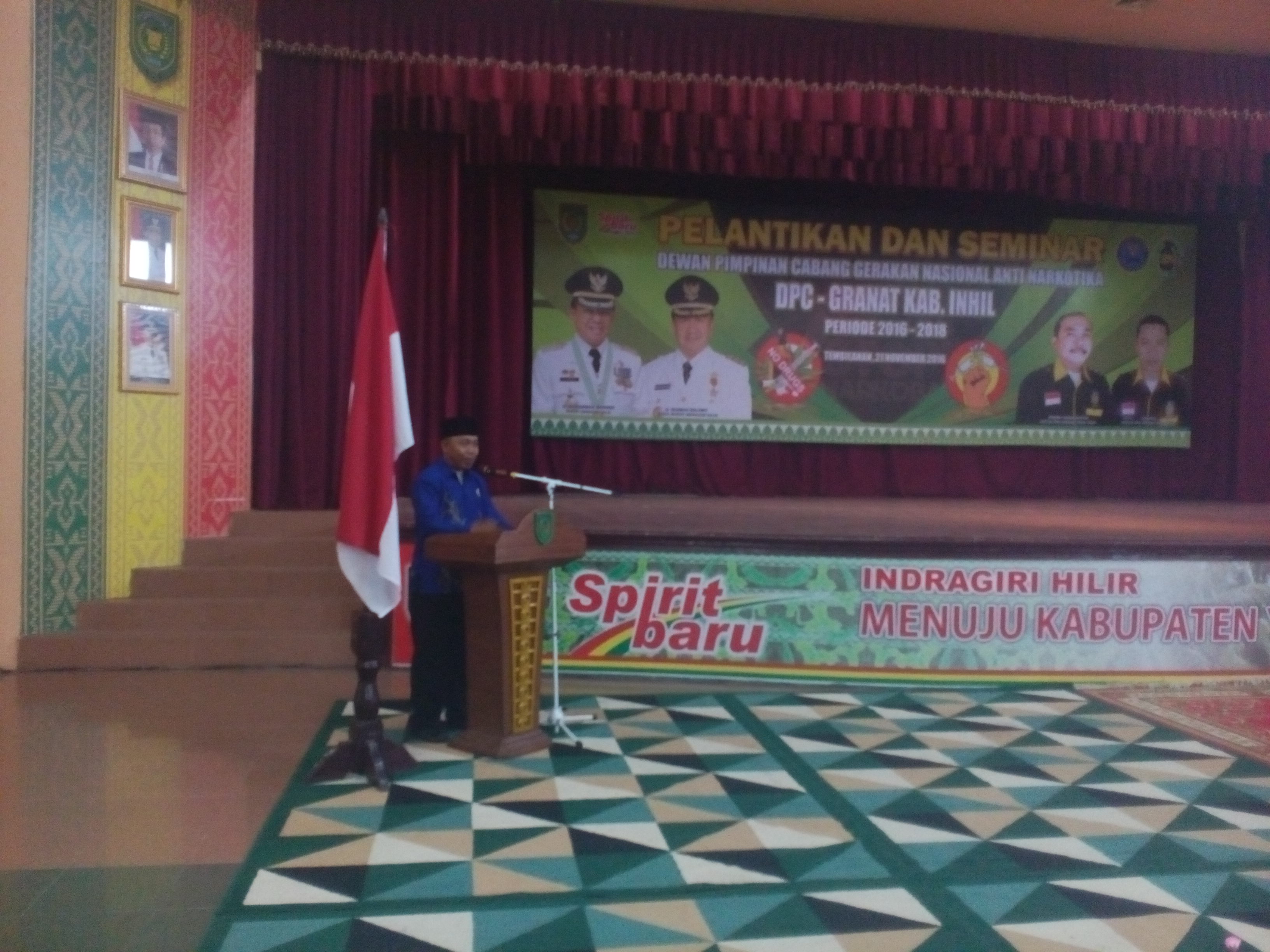 Ketua DPC Granat Inhil: Narkoba Musuh Bangsa