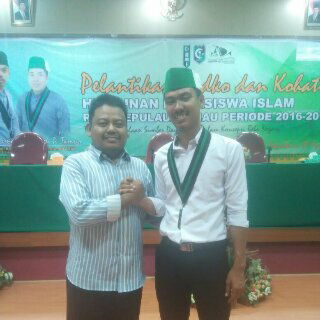 Ketua DPD KNPI Inhil Berikan Support Jelang Konfercab VI HMI Cabang Tembilahan