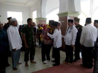 Koramil 02/Kuantan Tengah Dan Bupati Lepas 182 Jamaah Haji