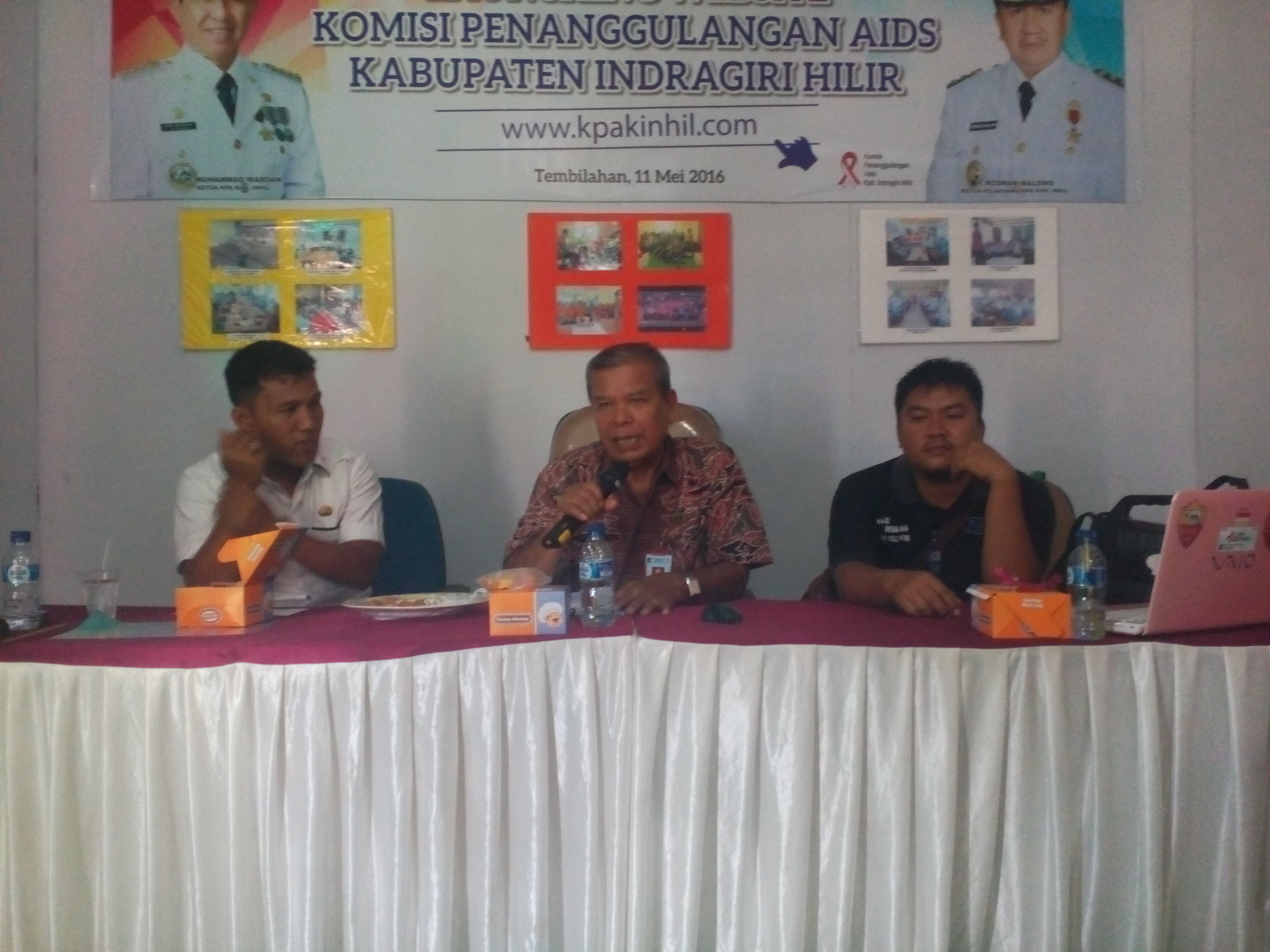KPA Inhil Selalu Apresiasi Bagi Elemen Manapun yang Adakan Seminar HIV/Aids