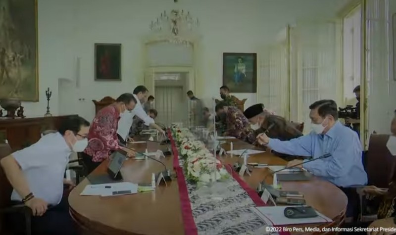 Luhut Mencatat, Jokowi Tegaskan Pemilu Tetap 2024