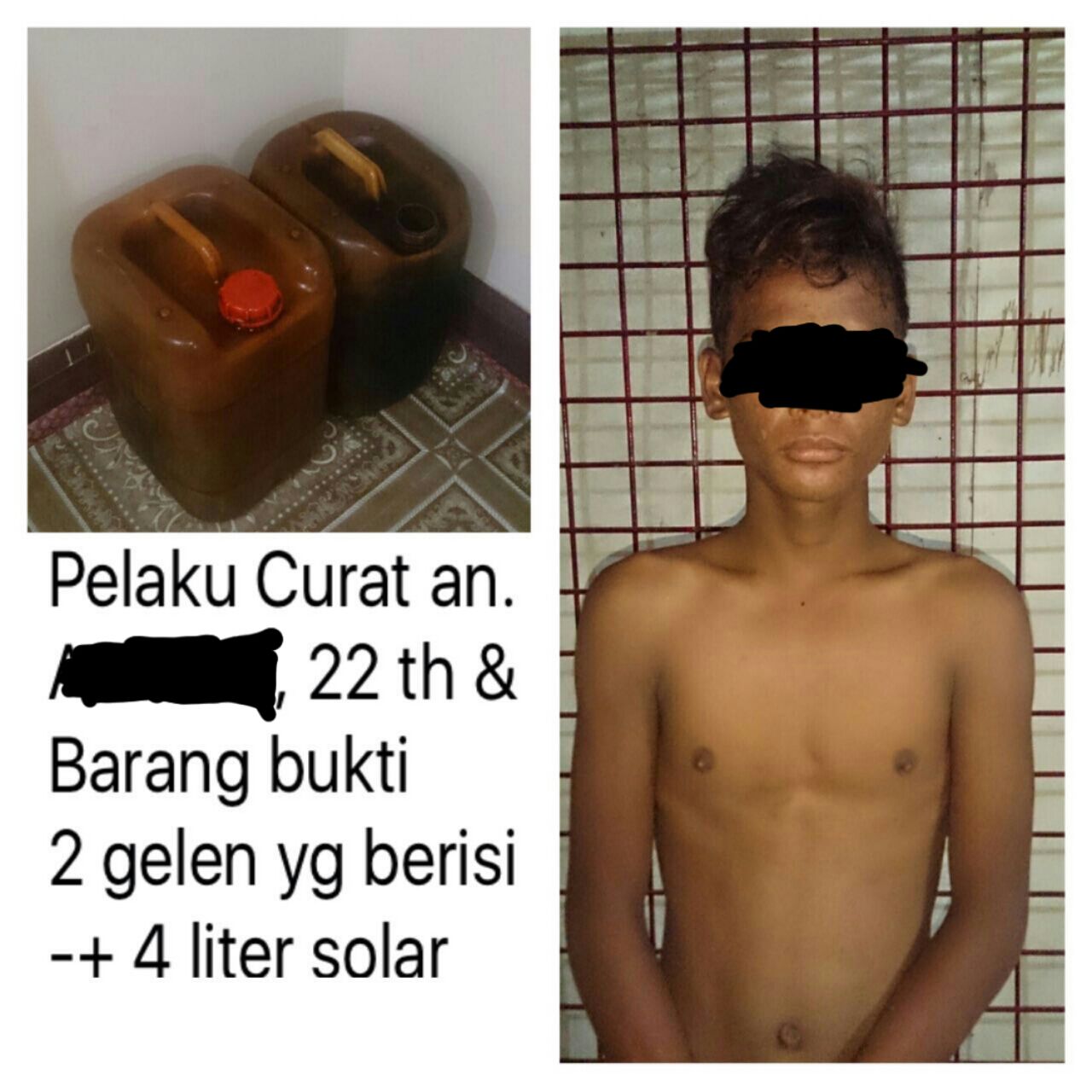 Mencuri Ketangkap CCTV, Apes Diciduk Petugas Inhil