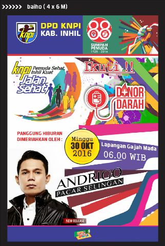 Meriahkan Hari Sumpah Pemuda, DPD KNPI Inhil akan Gelar Donor Darah dan Jalan Santai