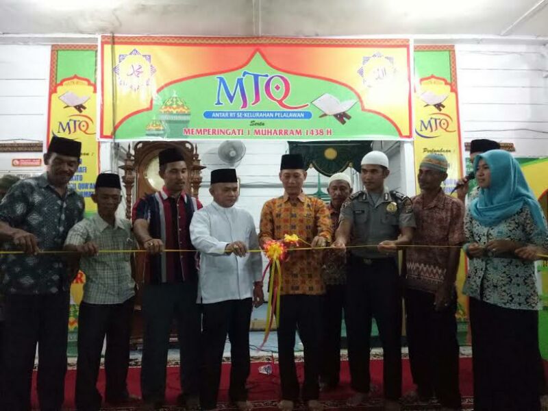 MTQ Tingkat Kecamatan Pelalawan Dihelat Seiring Tahun Baru Islam 1 Muharram 1438 H