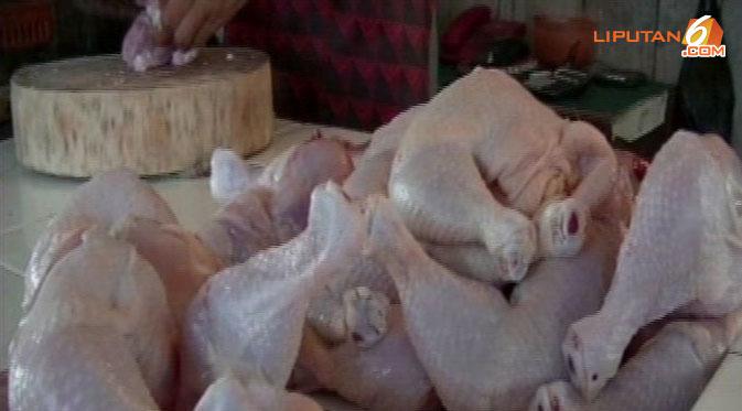 Paska Raya Harga Ayam di Inhil Cenderung Menurun