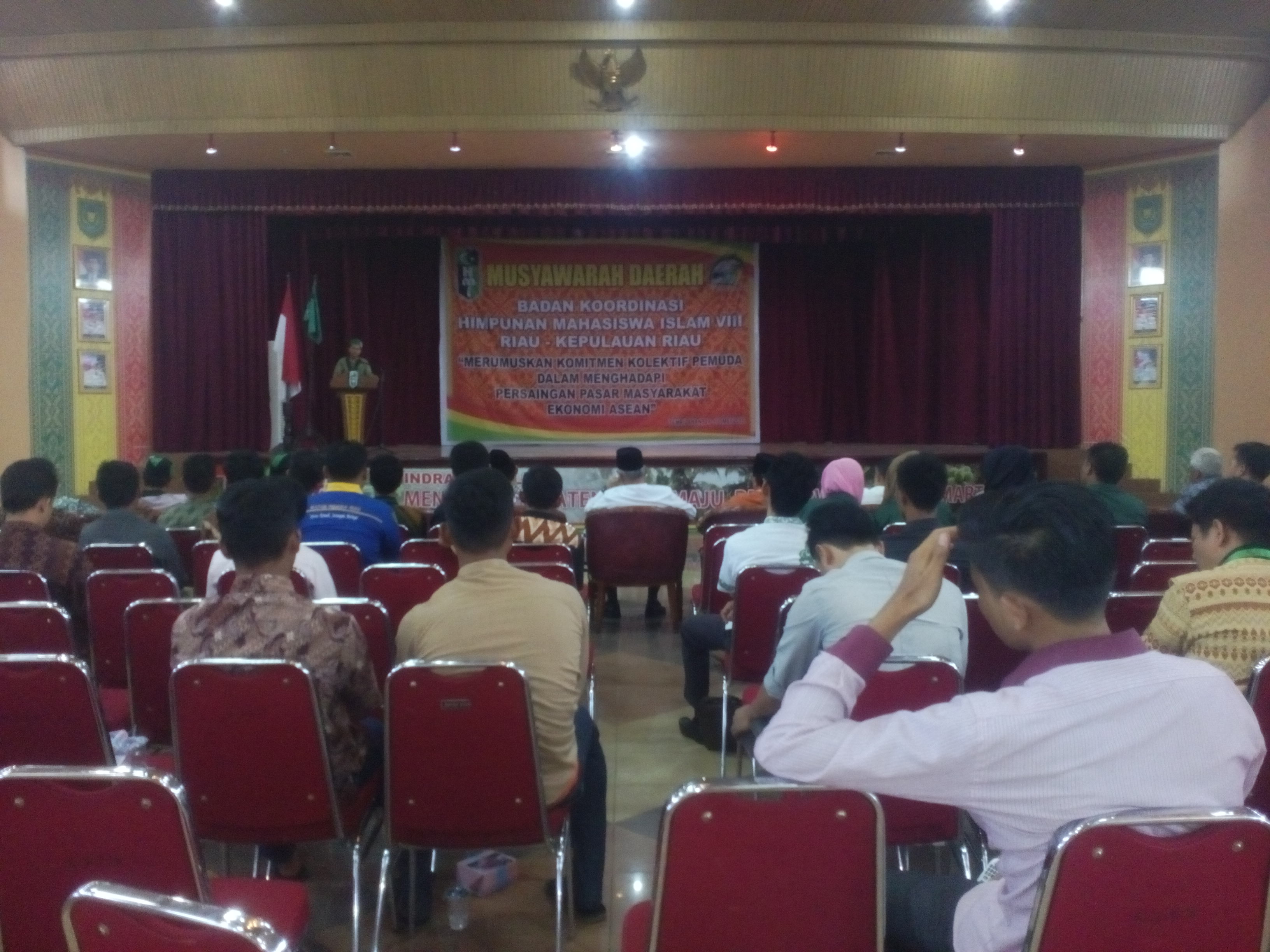 Pembukaan Musda Badko HMI Riau-Kepri ke VIII