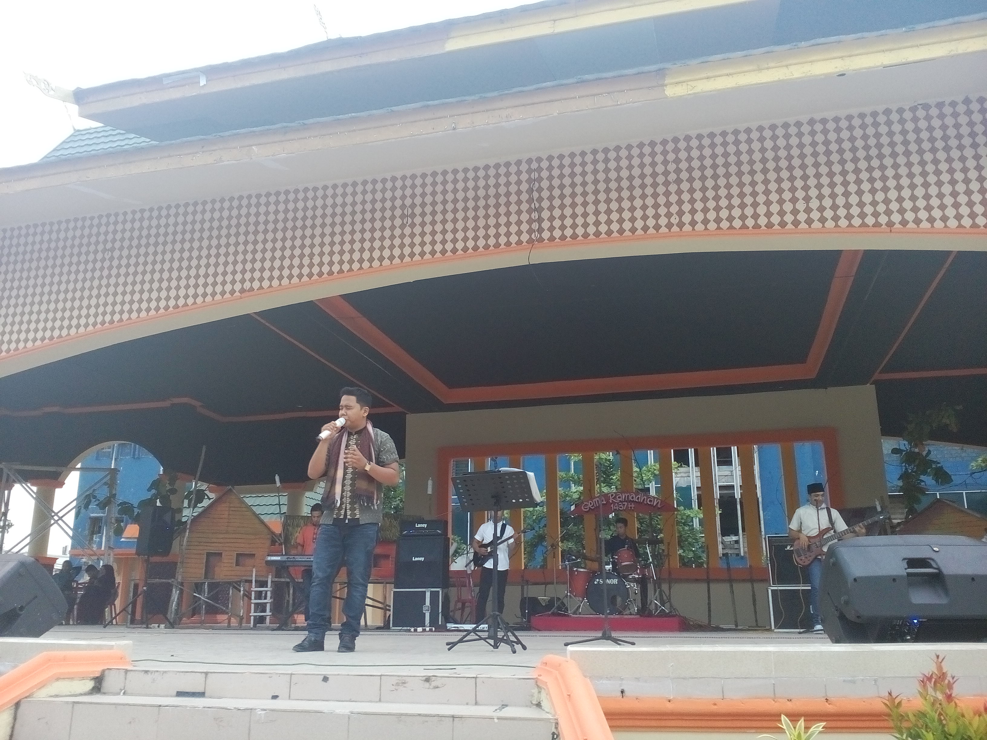 Pementasan Gema Ramadhan Hiburan Masyarakat Inhil Berlangsung Meriah