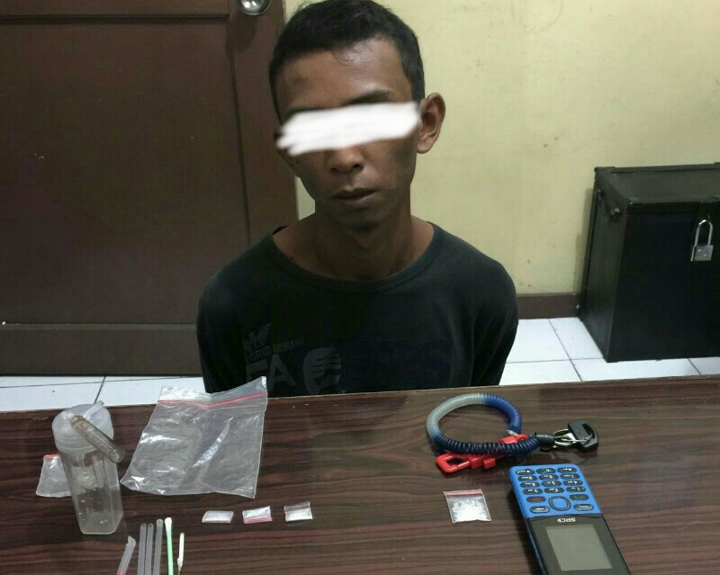 Pengedar Narkoba di Meranti Diamankan Polisi, Bandar Berhasil Kabur